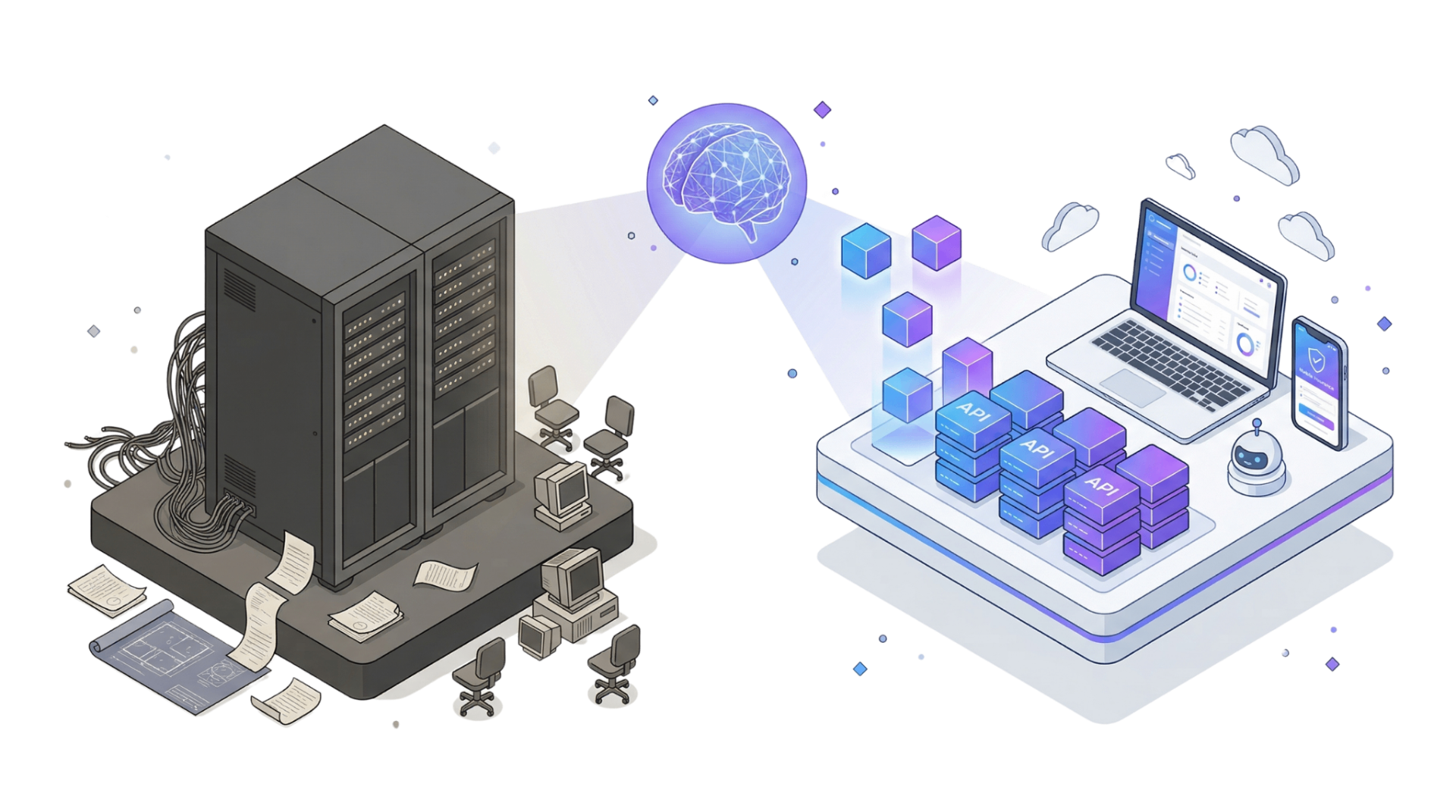 insureMO core modernization illustration